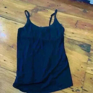 Secret Treasures Maternity Black Undershirt Tank with built in support size M L